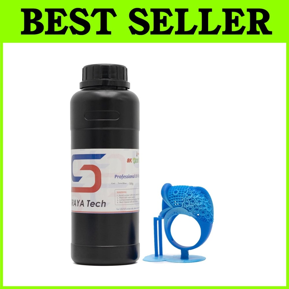 Smooth Surface UV-Curing Resin for Thicker Designs