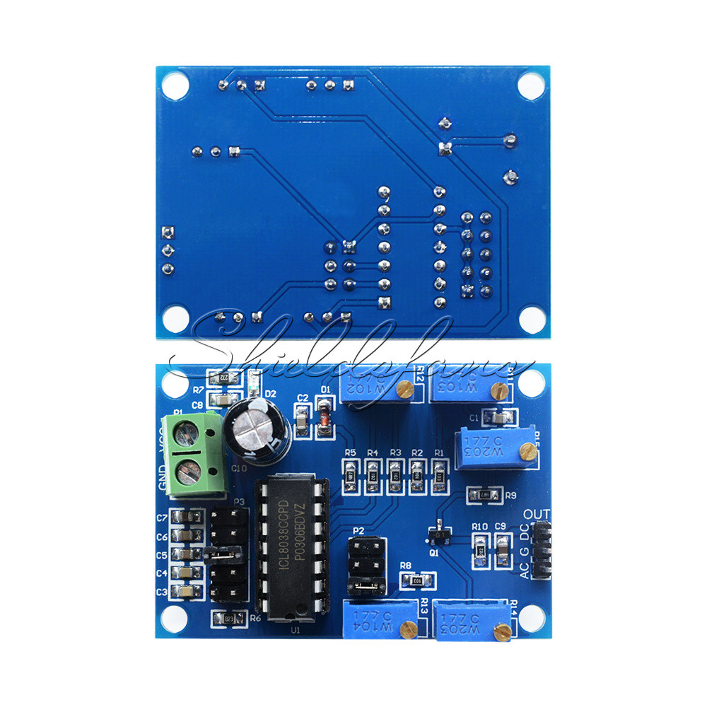 Low/Medium ICL8038 Frequency Signal Source Square Sine Wave Signal Generator