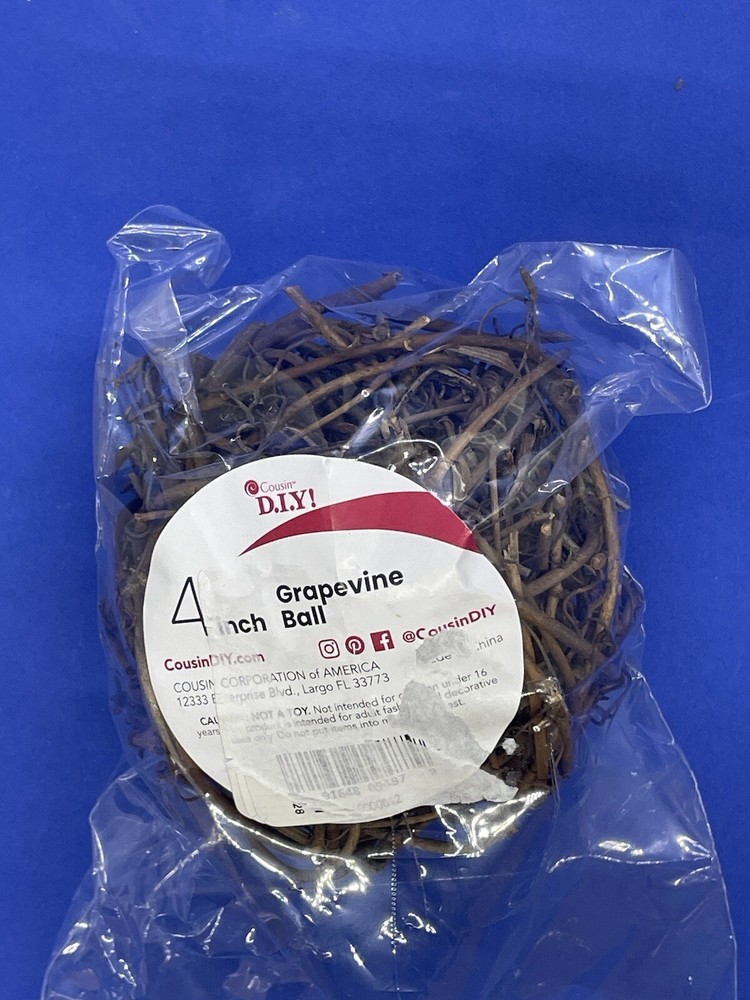CousinDIY Grapevine Ball 4"-