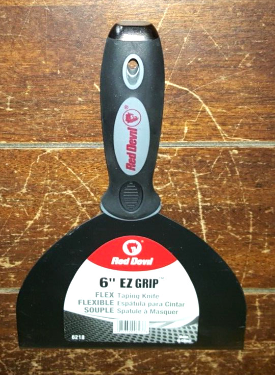 Red Devil 6" EZ Grip Flex Taping Knife - Model #6218