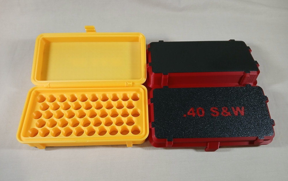 40 S&W Ammo Box 48 Round Ammo Storage