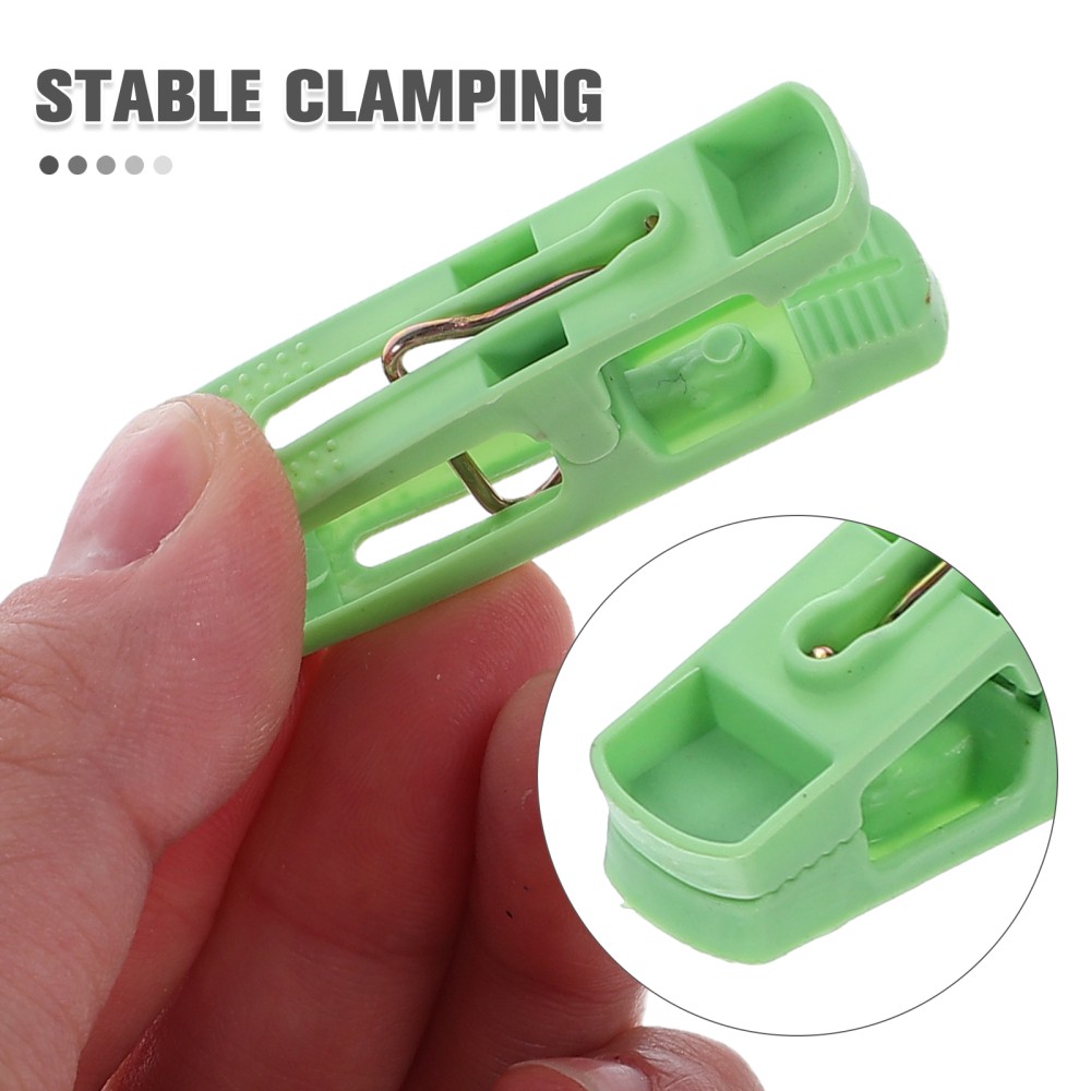 60 Pcs Clothes Pins Colored for Crafts Bright Plastic Quilt Clips