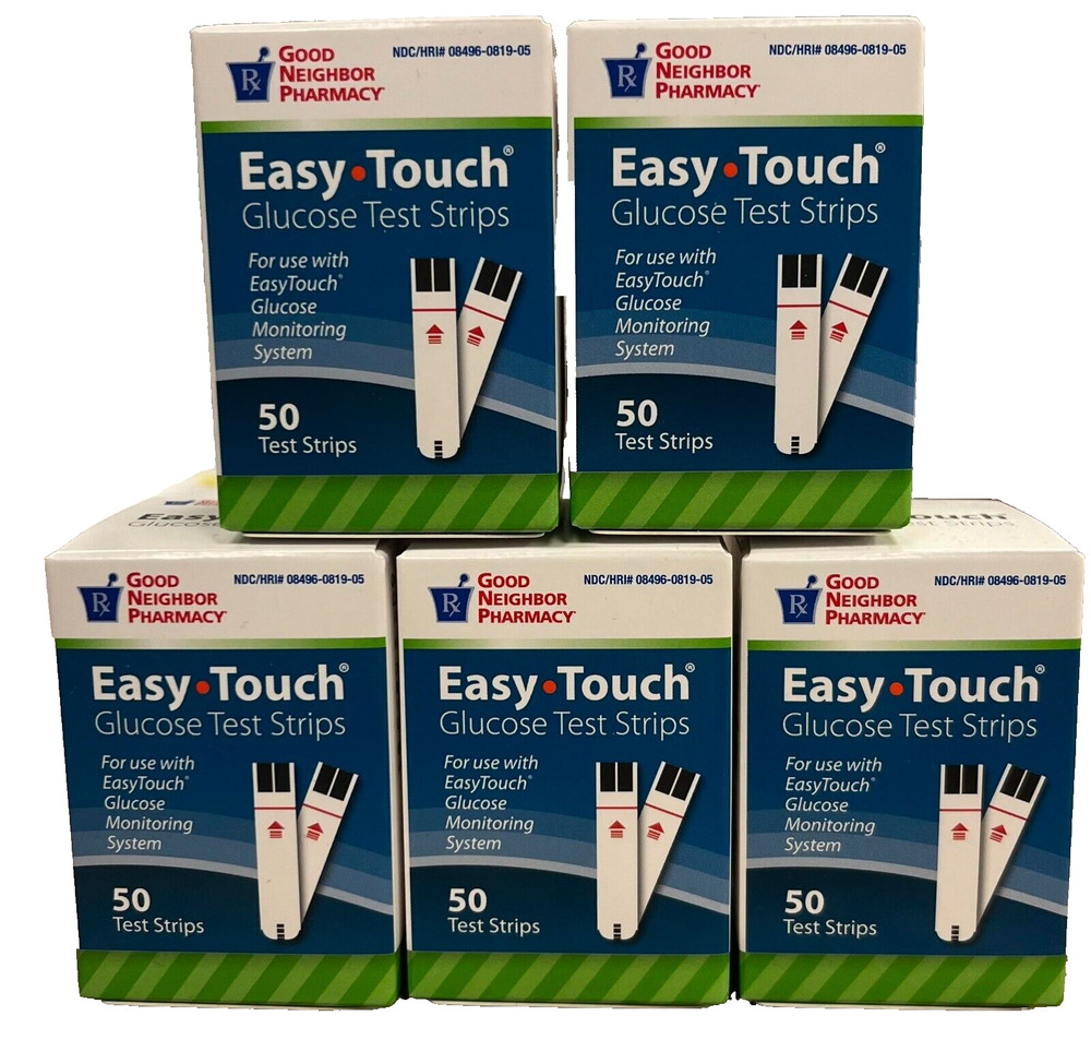 EasyTouch 250 ct Glucose Test Strips