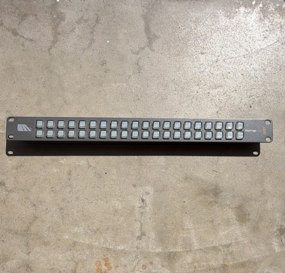 Blackmagic Design Videohub Smart Control Rack-Mountable Ethernet Panel