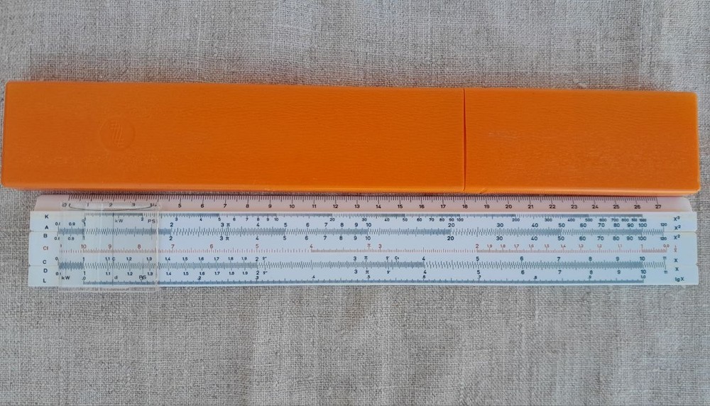 Vintage. Logarithmic ruler. USSR