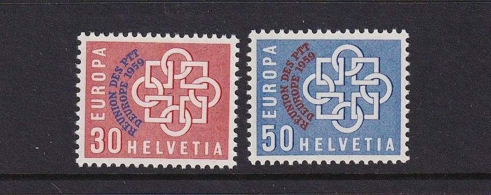 Switzerland Mint Stamps Sc#376-377 MH
