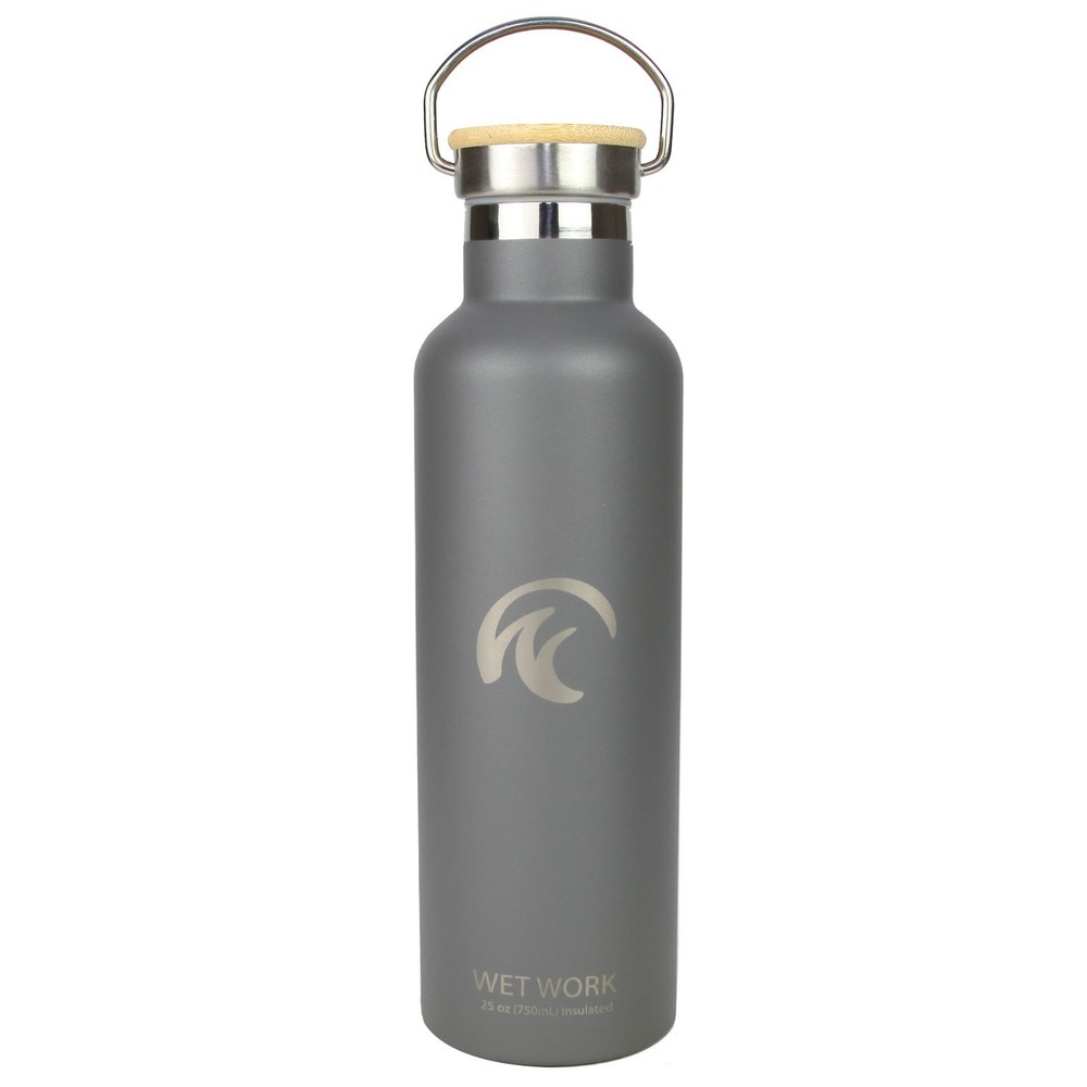 Wet Work Forever Cold Water Bottle (750ml)- Graphite