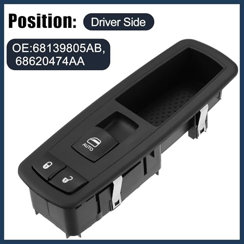 Power Window Switch, Right Passenger Side Window Control Switch