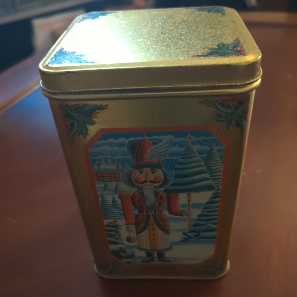 VTG Christmas Nutcracker Tin