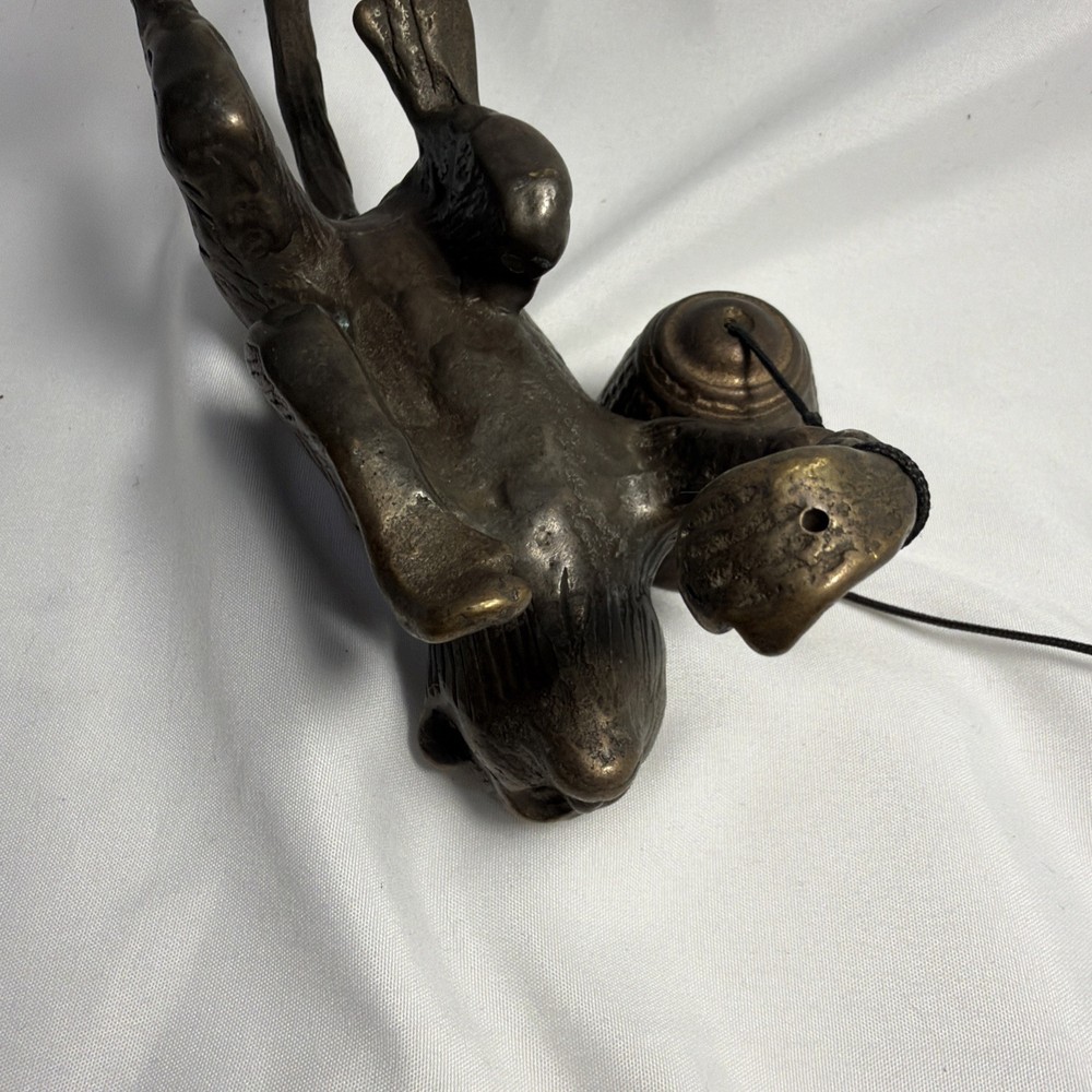 Brass Monkey Chime Outdoor Decoration Unique Cute
