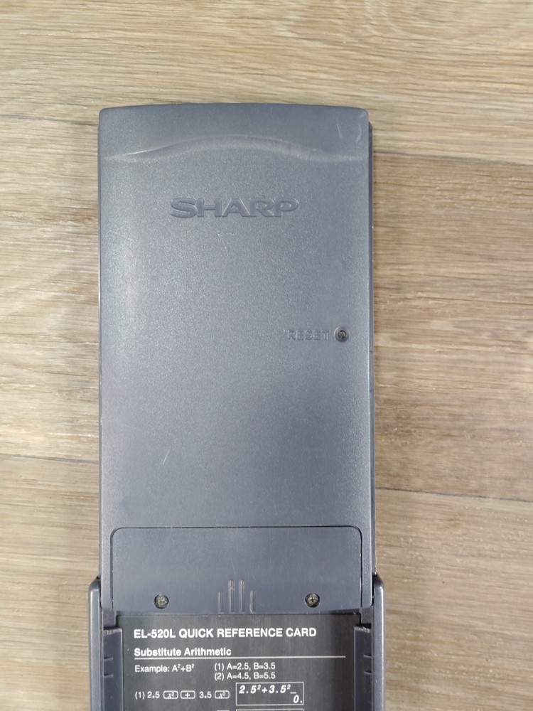 Vintage Sharp EL-520L Scientific/Statistic Calculator