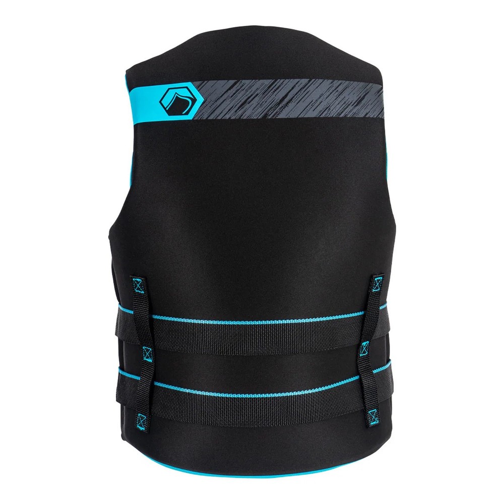 Liquid Force Classic Hinge Vest - Women's - Medium / Black/Aqua