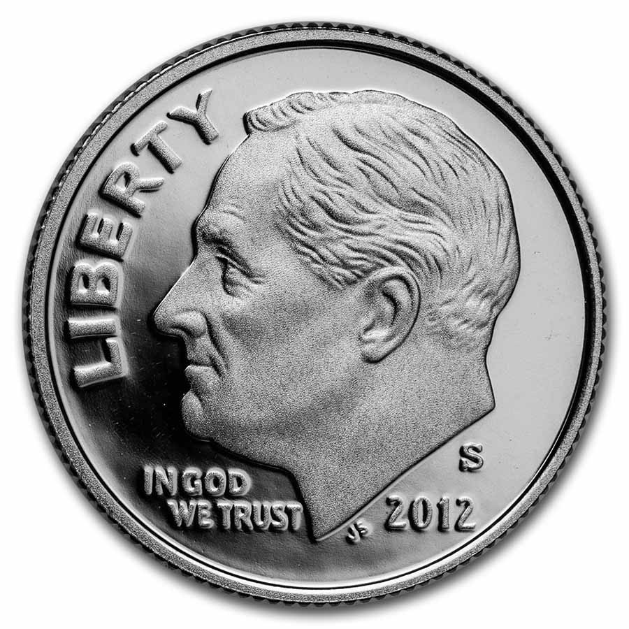 2012-S Roosevelt Dime Gem Proof