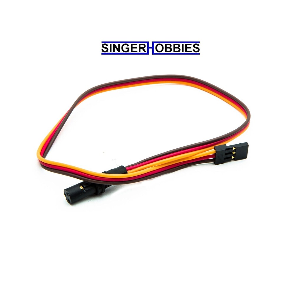 Spektrum SPMSP3024 Locking Non-Insulated Cable, 12" HH