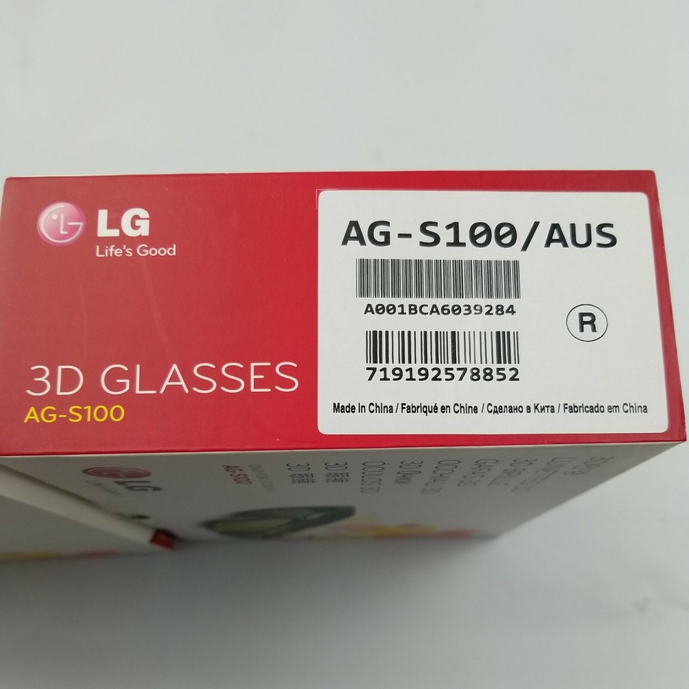 Lg 3d Glasses Ag-s100