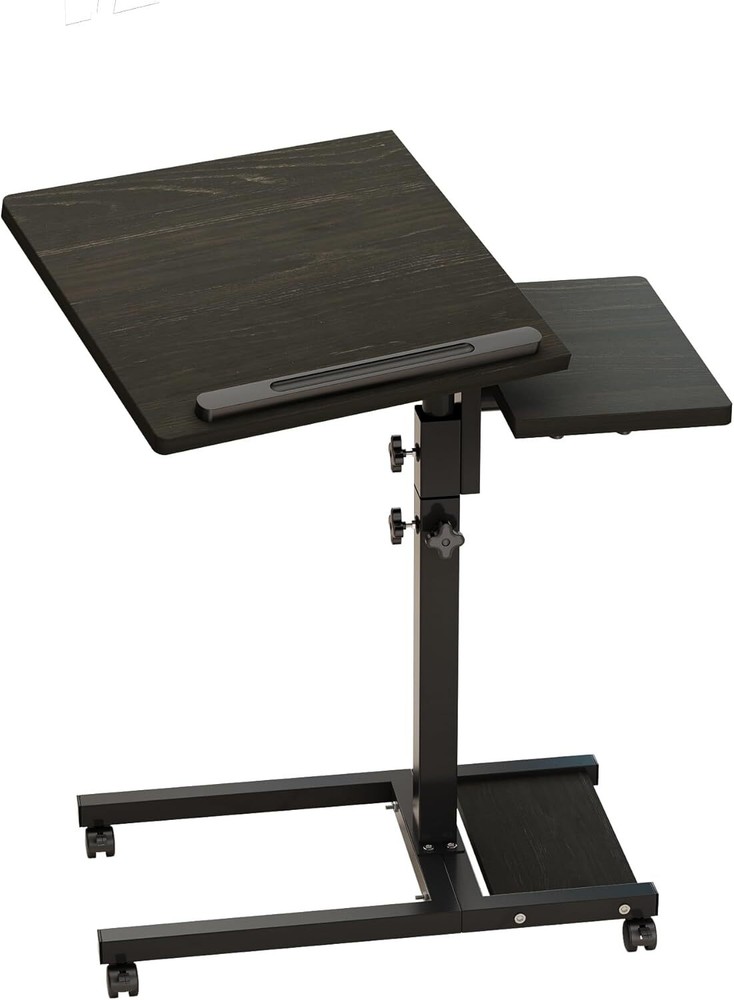 Laptop Desk Bed Stand for Portable Overbed Bedside Black