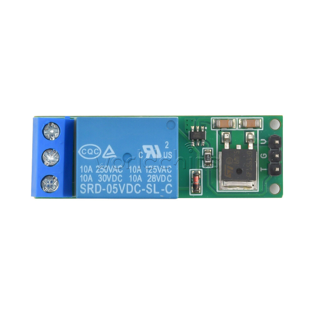6-24V Flip-Flop Latch Relay Module Bistable Self-locking Low Pulse Trigger Board