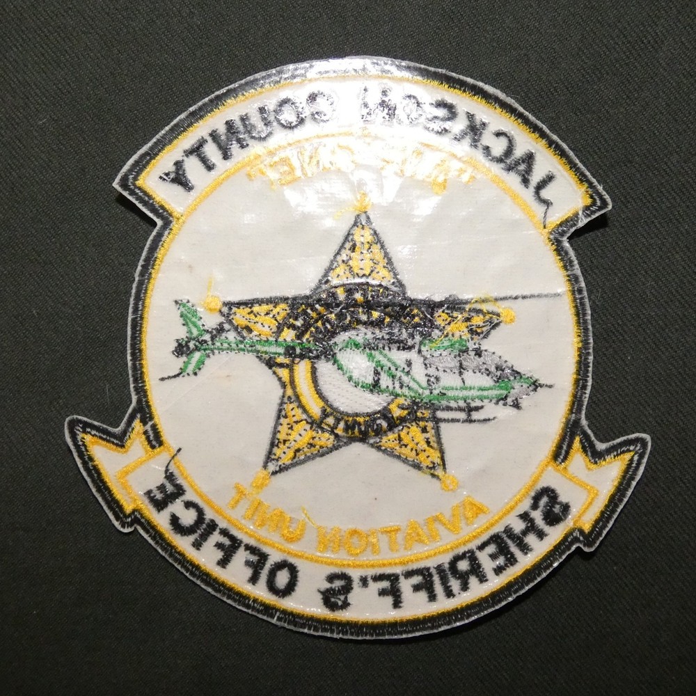 Original Jackson County Sheriff's Office (FL) Air One Aviation Unit Patch