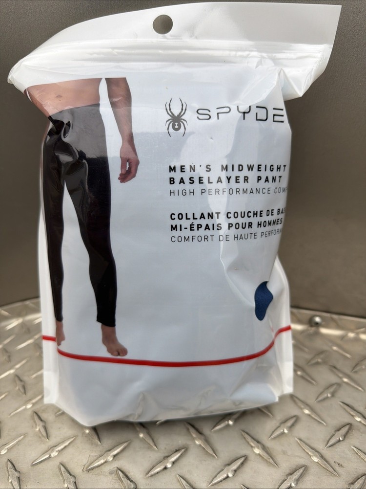 Spyder Men’s Midweight Base Layer Pant Size L