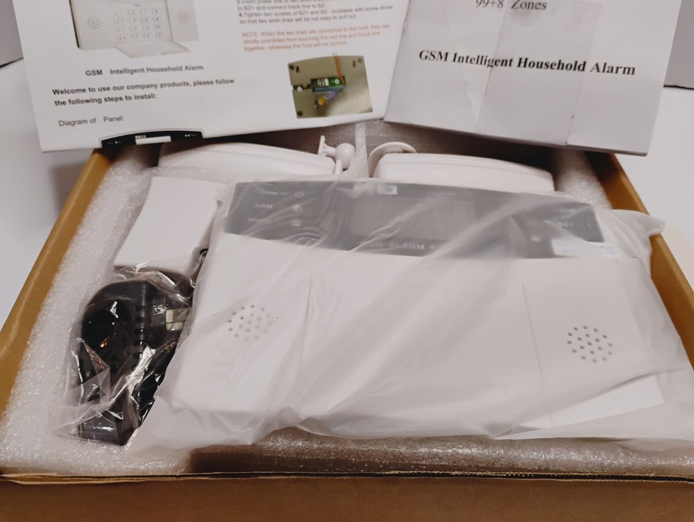 AG Security DP500 Alarm System , NEW