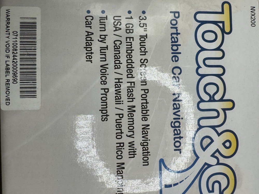 TOUCH&GO NAVIGATEUR AUTOMOBILE PORTABLE