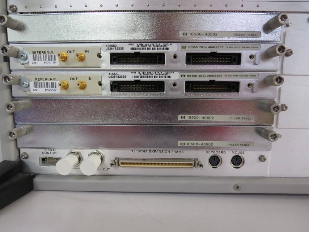 HEWLETT-PACKARD 16702A Logic Analyzer Mainframe