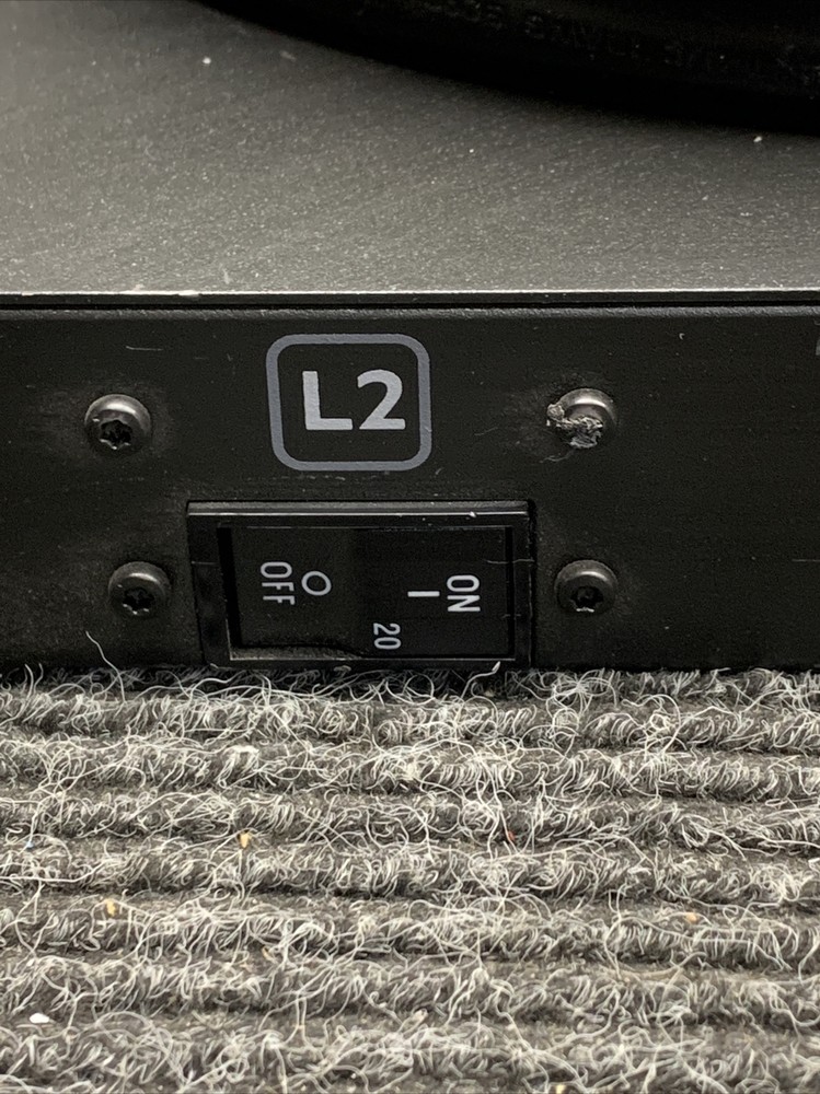 HPe P9Q39A 4.9KVA Basic PDU Input 6 Power Distribution unit