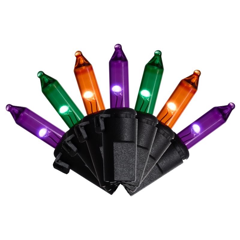 Celebrations 100 LED Multicolor Halloween T5 String Lights