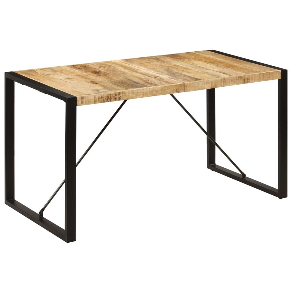 Dining Table Kitchen Table Dining Room Dinner Table Solid Mango Wood vidaXL