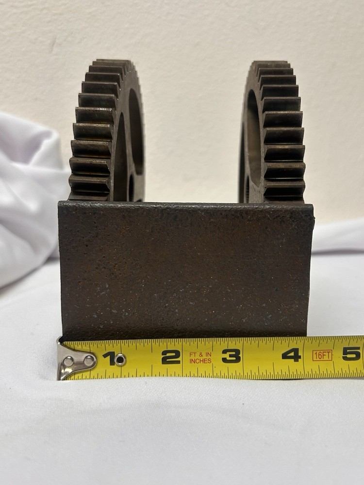 Decorative Gear Bookends
