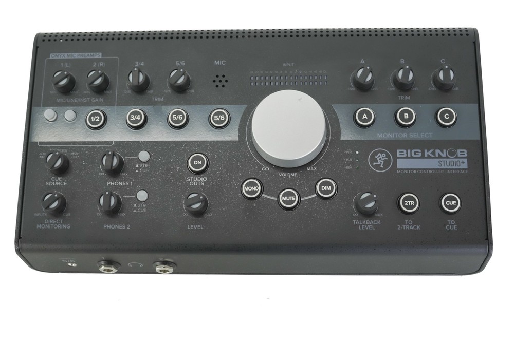 Mackie Big Knob Studio+ Monitor Controller Interface - NO OUTPUT