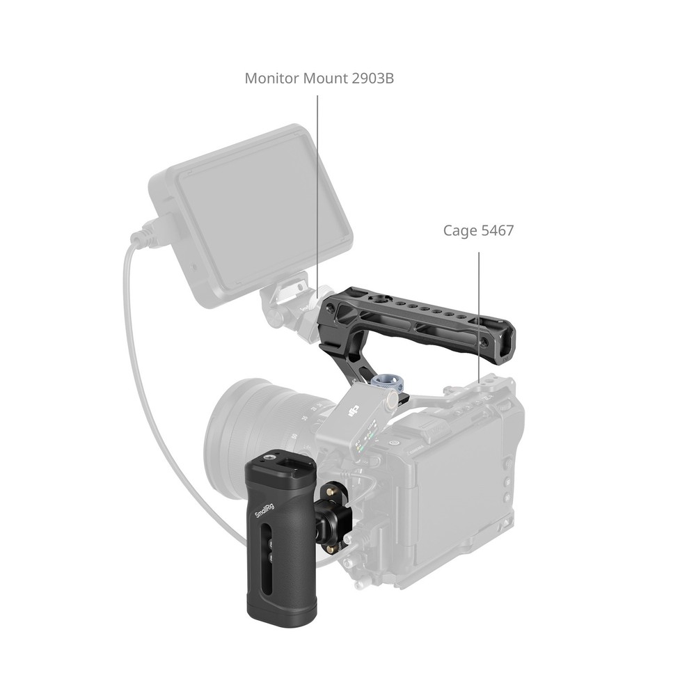 SmallRig Mini Side Handle and Top Handle Kit for Camera Cage 5949