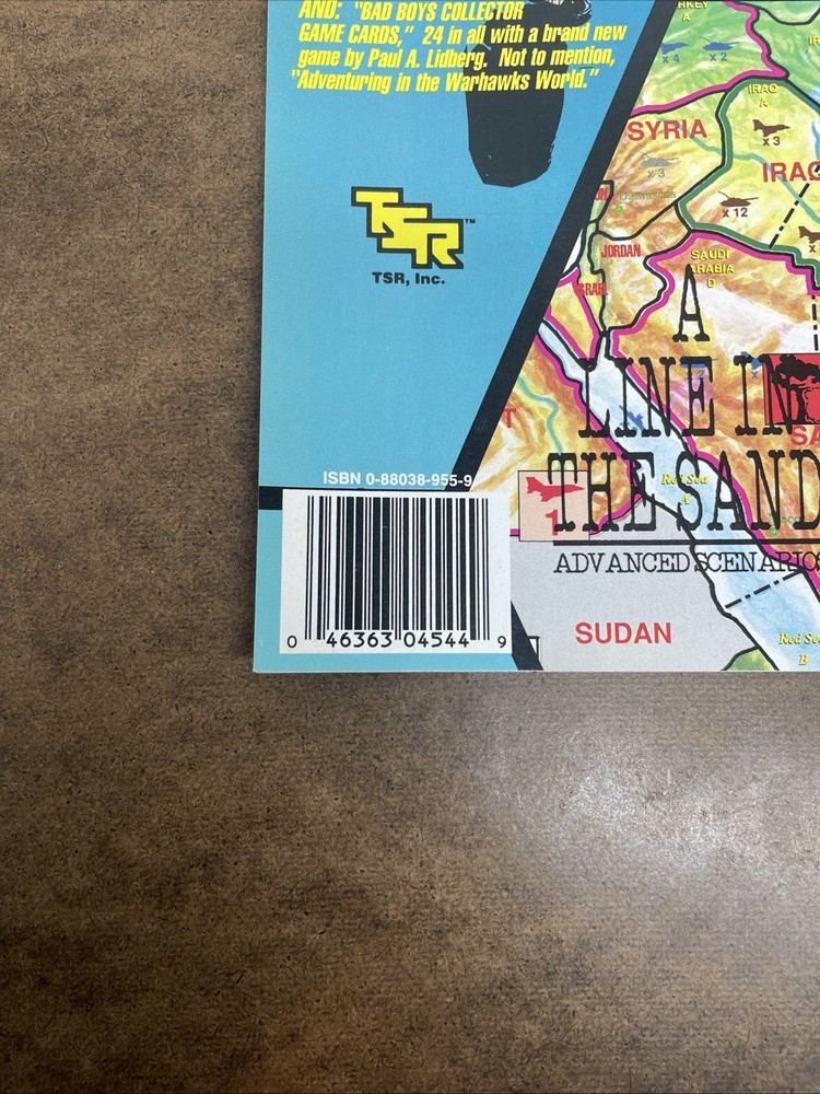 Warhawks Comics Module #4 (1990 TSR) - VF+