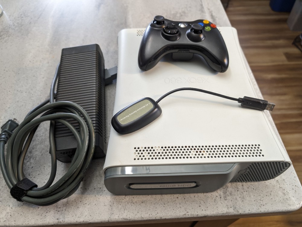 Xbox 360 60gb hdd - White