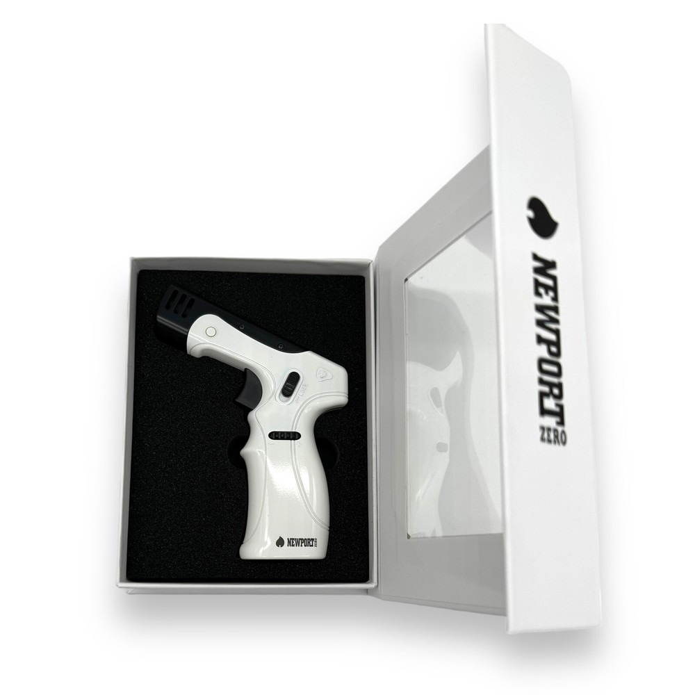 6 PCS NEWPORT ZERO WINDPROOF BUTANE REFILABLE CIGAR TORCH LIGHTER V2