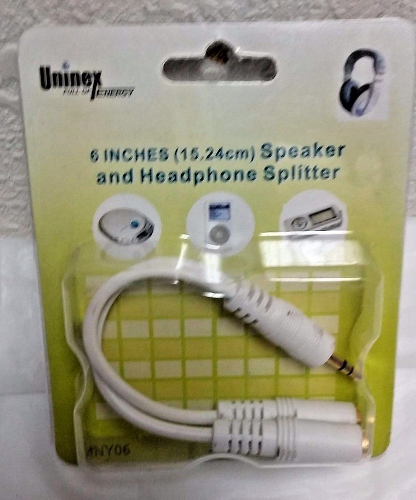 3.5mm Speaker and Headphone Splitter