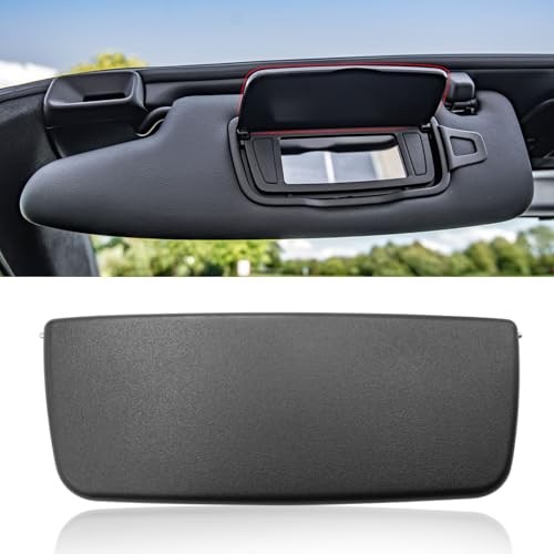 Compatible with Porsche Sun Visor Mirror Cover, Left/Right Sun Visor Vanity