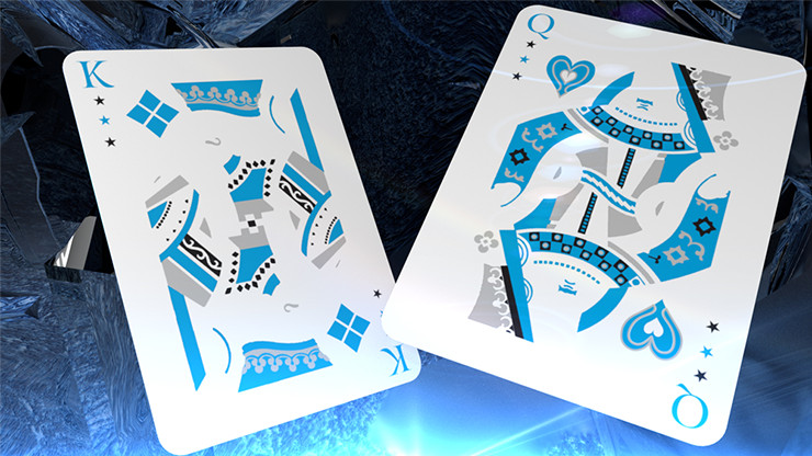 Ice Falcon Throwing Cards by Rick Smith Jr. and De'vo - Magic