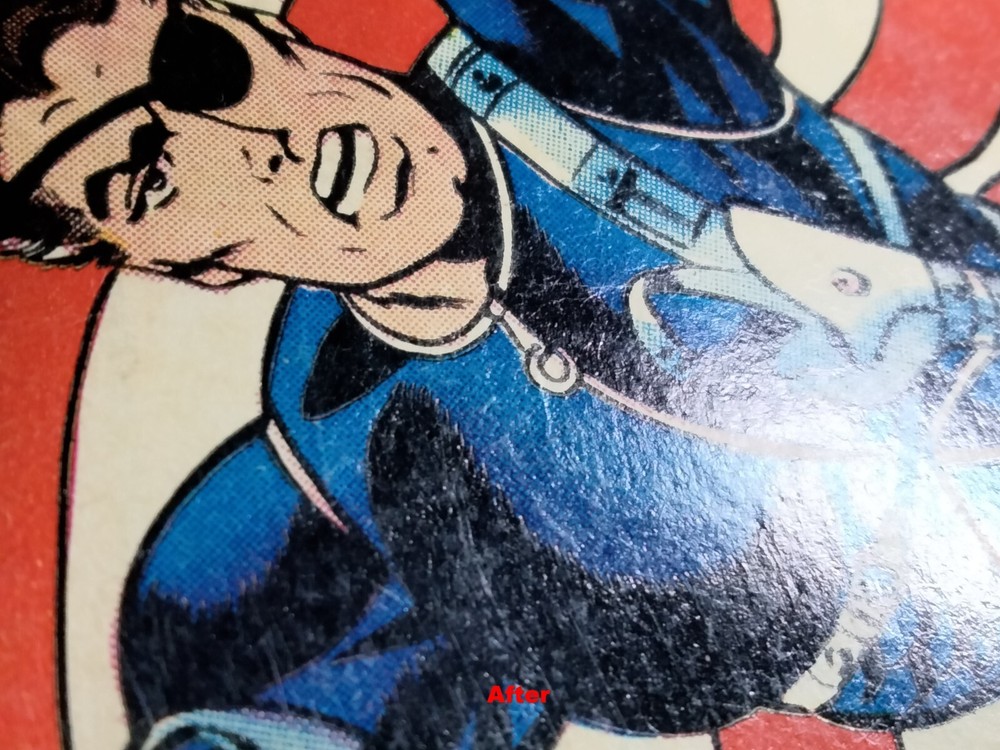 Professional Comic Book Press & Cleaning Service (Add On To Comic Purchased)