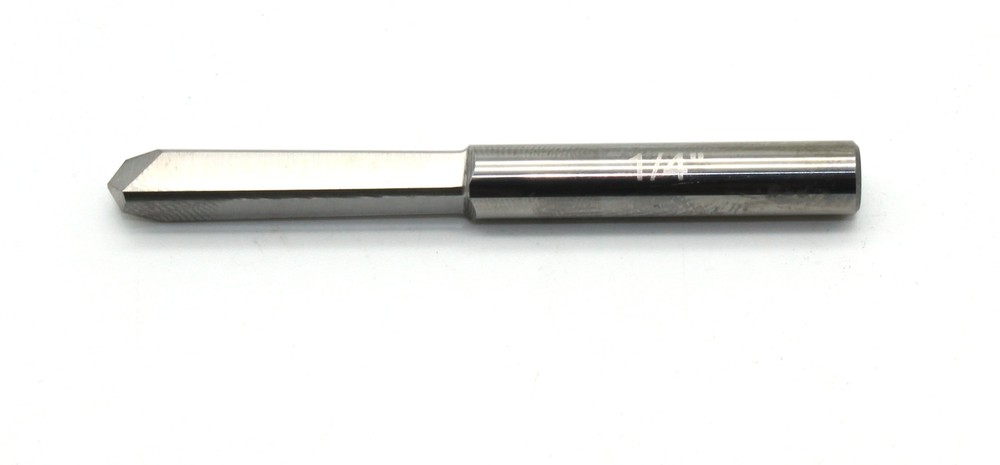 TEMO 5/64", 1/8", 3/16", 1/4" Solid Carbide Broken Taps Drill Extractor Remover