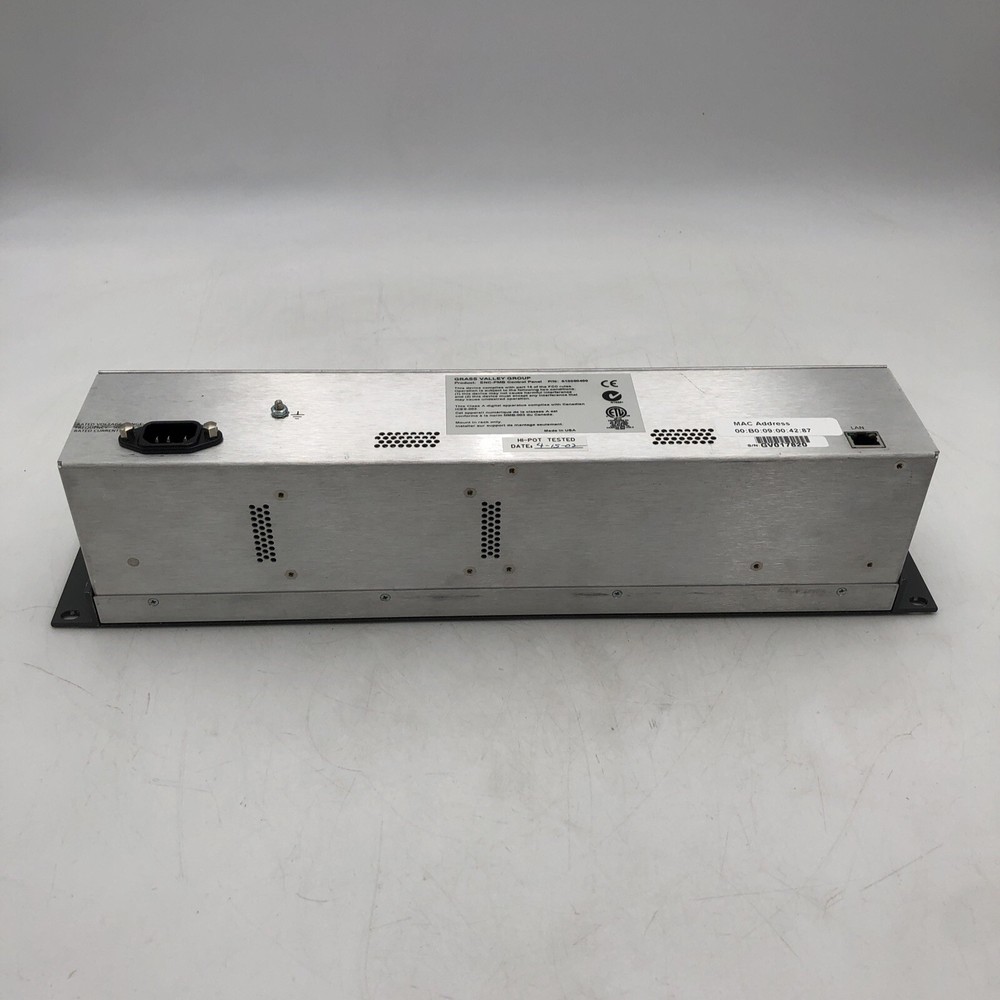 USED Grass Valley Encore/Prelude PMB Control Panel POWER TESTED READ E