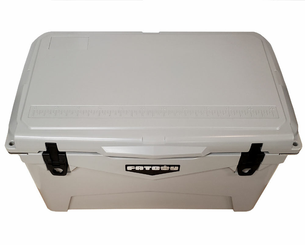 Fatboy 45 QT Quart RotoMolded Cooler White