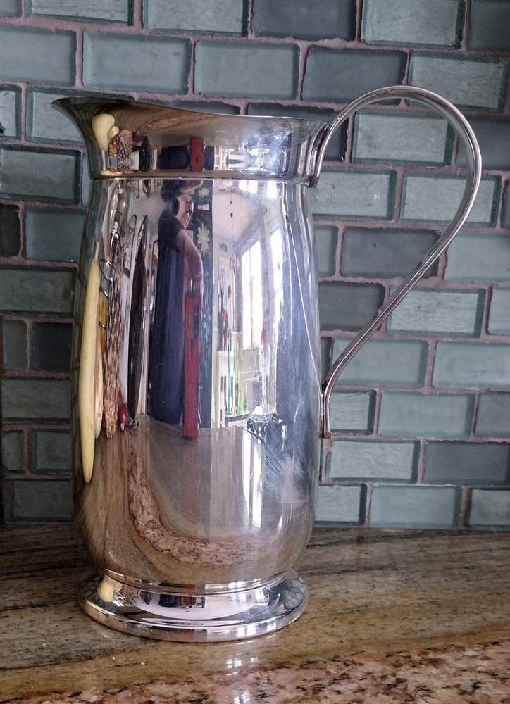 Vintage Sheridan Silverplate Cocktail Pitcher
