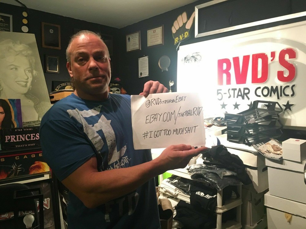 RVD AND BILL THUMBS - HAND SIGNED RVD 8x10