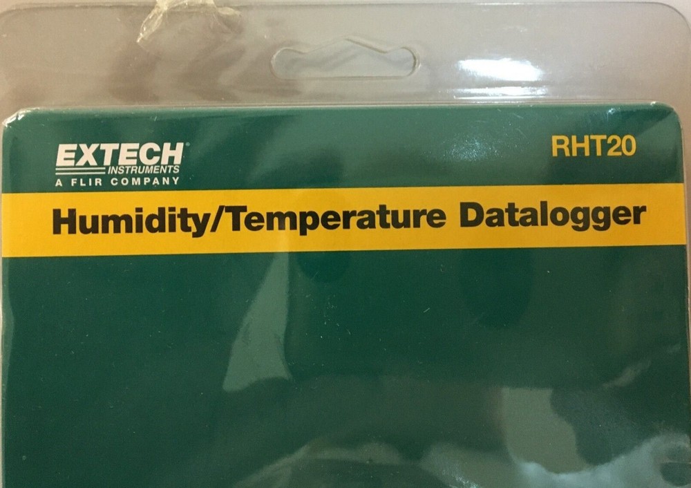 EXTECH RHT20 DATA LOGGER, TEMP & HUMIDITY DATALOGGER, COMPONENTS, READ ALL FIRST