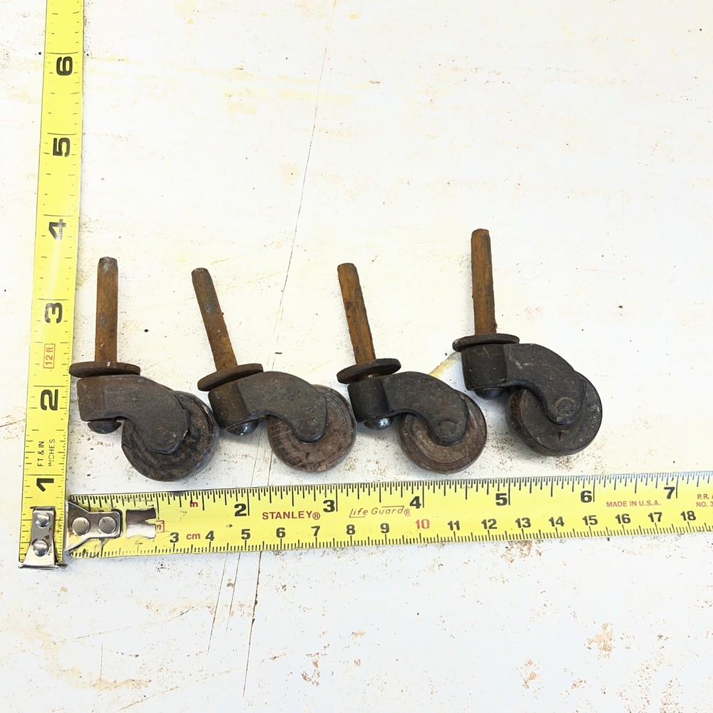 19thC Set Of Four Casters