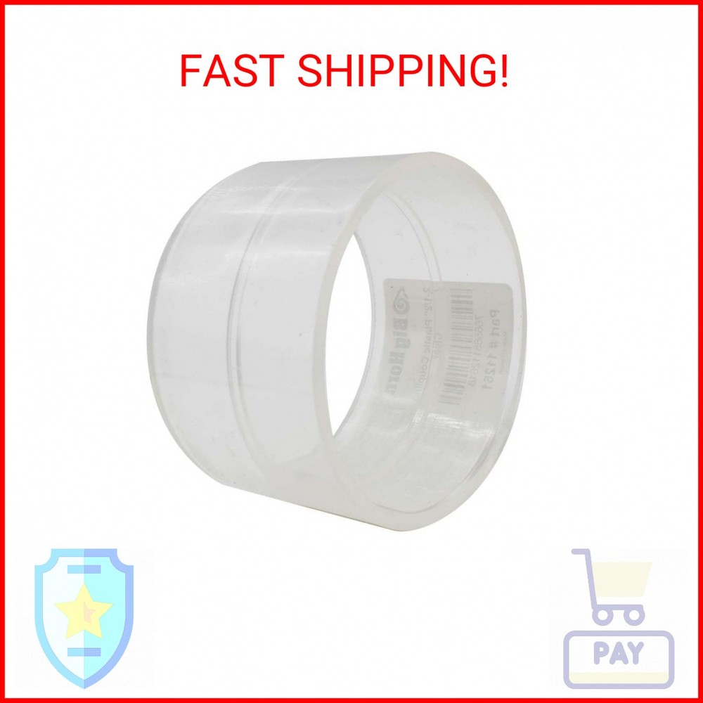 Big Horn 11261 2-1/2-Inch Clear Coupling