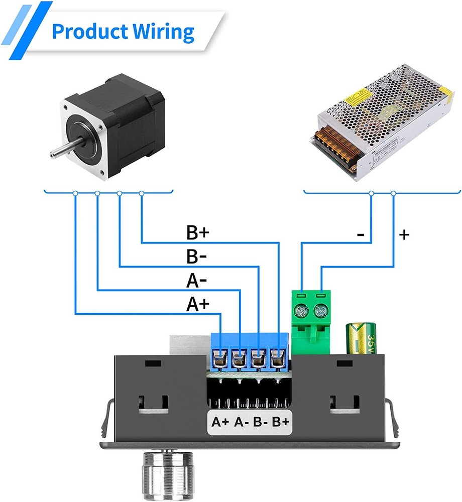 17/23 Stepper Motor Controller Module Stepper Motor Speed Controller Driver