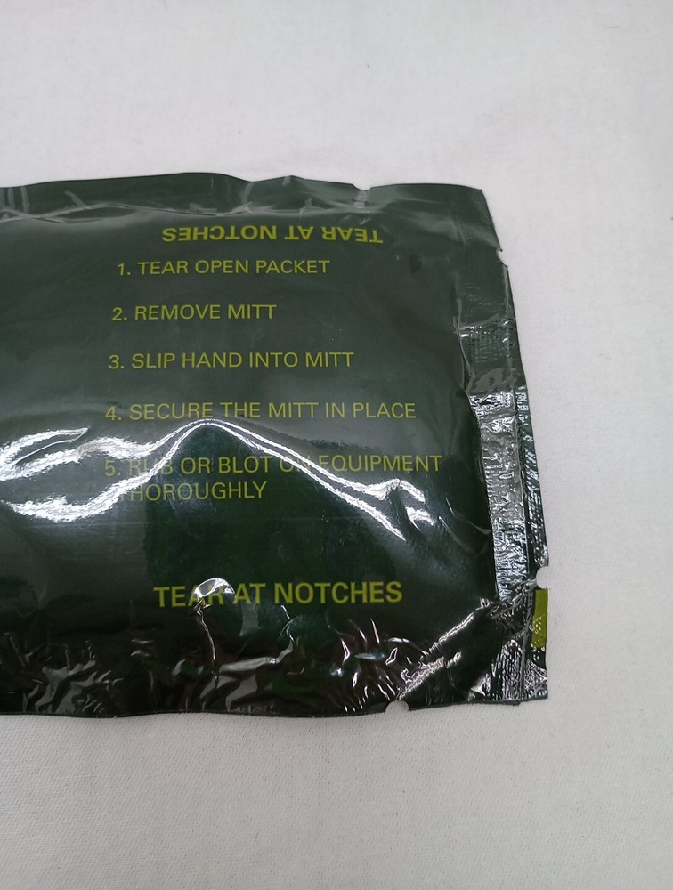 Decon packet, M295 individual decon , surplus military