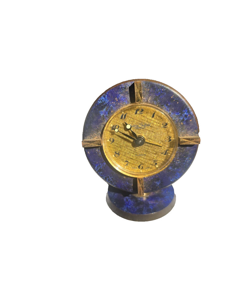 Swiza Sheffield Alarm Clock Vintage Wind Up